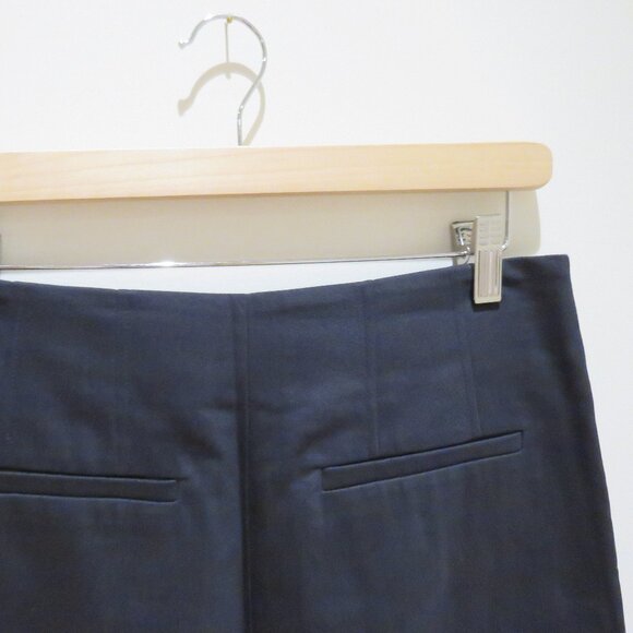 COS Pleat Front Wide Cropped Barrel Leg Trouser Pants Minimalist - Size US 6 - Picture 9 of 13